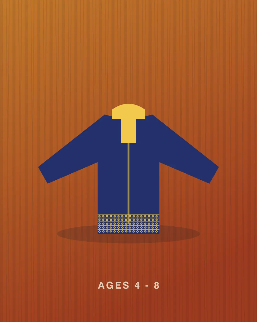 Kids agbada, ages 4-8
